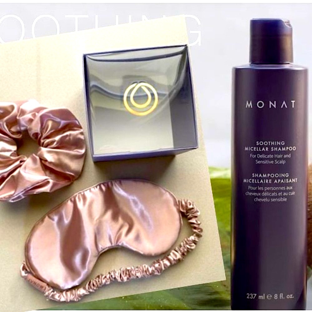 ⭐Satin Scrunchie, Eye Mask Set & Soothing Micellar Shampoo NEW